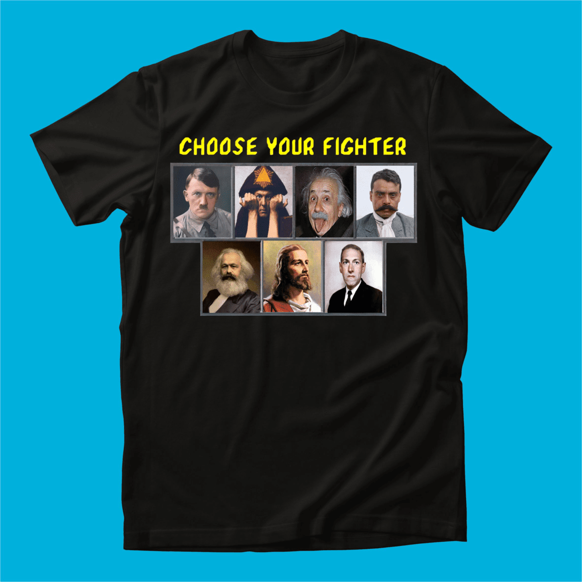 PLAYERA CHOOSE FIGHTER HOMBRE