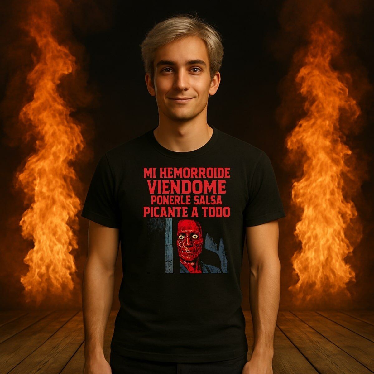 PLAYERA HEMORROIDE HOMBRE - Imagen 2