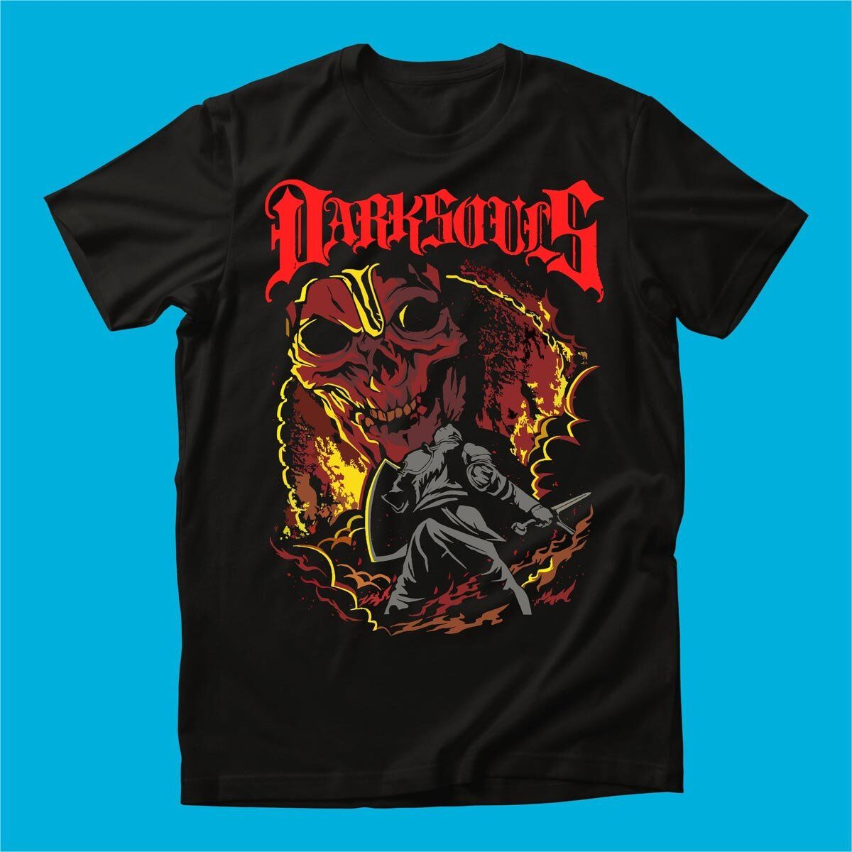 PLAYERA SOULS DEATH HOMBRE